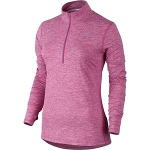 NIKE HOT PINK HALF-ZIP